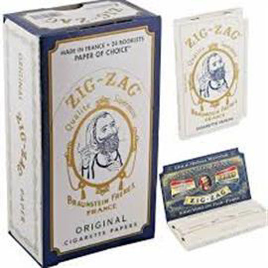 Picture of Zig-Zag Papers Original White - 24ct