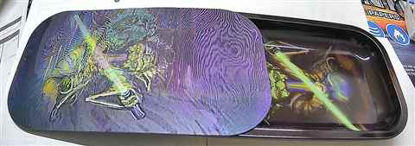 Picture of Mirage Rolling Tray Med W-Lid 3D