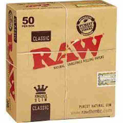 Picture of Raw Papers - King Slim Size 50pk 