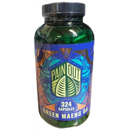 Picture of Painout Caps 324ct Green Maeng Da