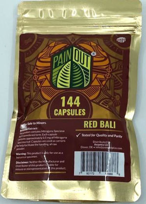 Picture of Painout Caps 144ct Red Bali