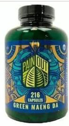 Picture of Painout Caps 216ct Green Maeng Da