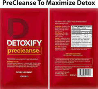 Picture of Detoxify Precleanse Capsules - 6ct - 6pk