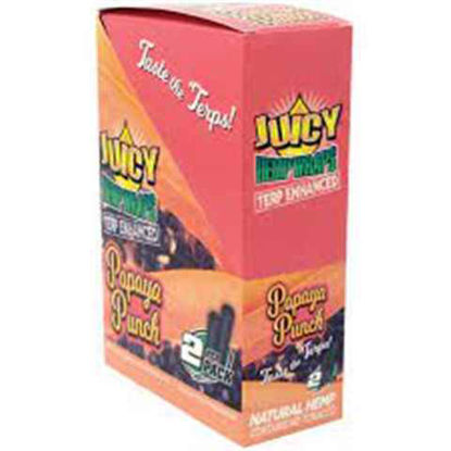 Picture of Juicy Hemp Wraps 25 x 2 Papaya Punch 