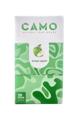 Picture of Camo Leaf Wraps 5 x 25pk - Green Apple