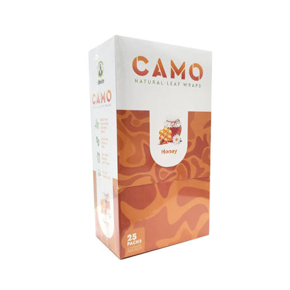 Picture of Camo Leaf Wraps 5 x 25pk - Honey
