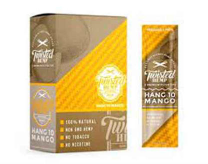 Picture of Twisted Hemp Wrap with Premium Filter Tips - Hang 10 Mango