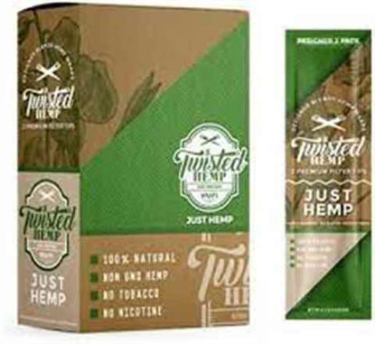 Picture of Twisted Hemp Wrap with Premium Filter Tips - Just Hemp