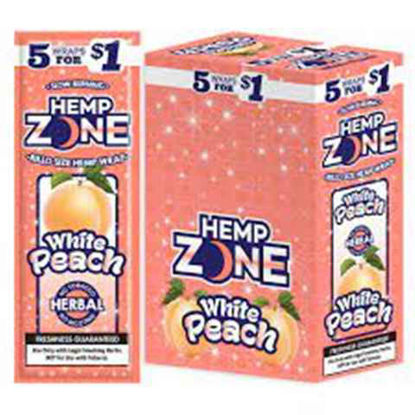 Picture of Hemp Zone 15-5 pk White Peach