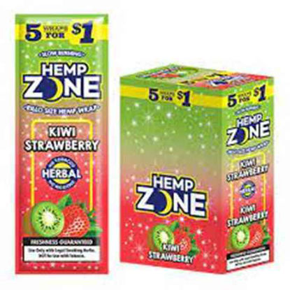 Picture of Hemp Zone 15-5 pk Kiwi Strawberry