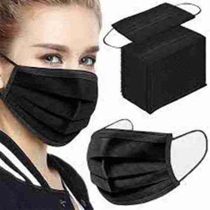 Picture of Disposable Mask 50ct - Black