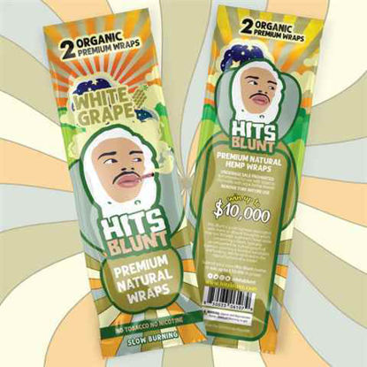 Picture of Hits Blunt Wraps 25-2pk-White Grape