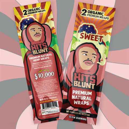 Picture of Hits Blunt Wraps 25-2pk-Sweet
