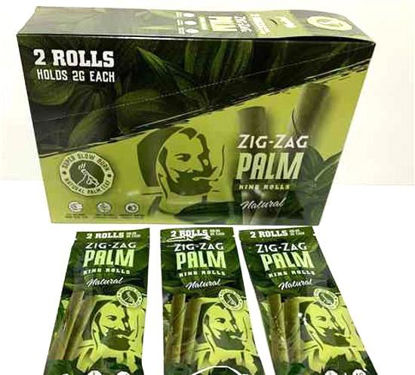 Picture of Zig-Zag Palm King Rolls- Natural - 15pks - 2rolls