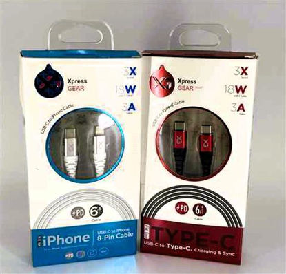 Picture of Xgear PD 6.5 Cable Iphone And Type C