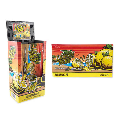 Picture of Blunt Wraps Lemon Tree 2pk 12ct