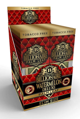Picture of Billionaire Palm Leaf Wrap Slim-Watermelon