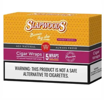 Picture of SlapWoods Cigar Wraps - Honey Berry 5pk