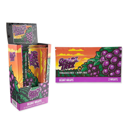 Picture of Blunt Wraps Grape Tree 2pk 12ct