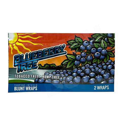 Picture of Blunt Wraps BlueberryTree 2pk 12ct