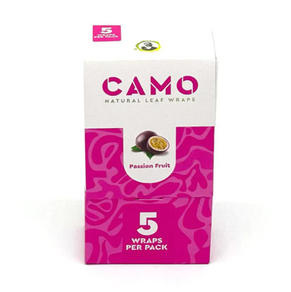 Picture of Camo Leaf Wraps 5 x 25pk - Passion Fruit