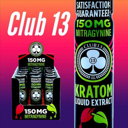 Picture of Club13 Kratom Liquid Extract 150MG   Squares 24ct