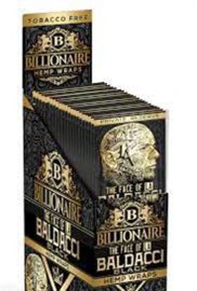 Picture of Billionaire Hemp Wraps - Baldacci Black