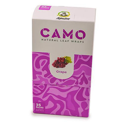 Picture of Camo Leaf Wraps 5 x 25pk - Grape