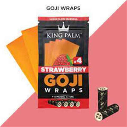 Picture of King Palm Goji Wrap x 4-Strawberry