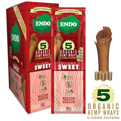 Picture of Endo Hemp Wraps x Corn Filters Bubba Sweet
