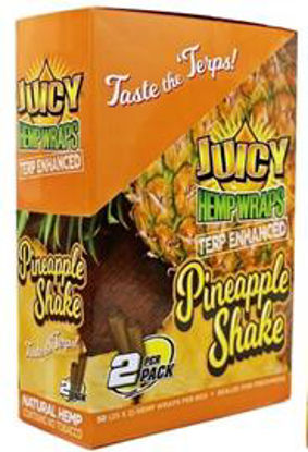 Picture of Juicy Hemp Wraps 25 x 2 Pineapple Shake 