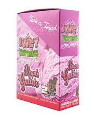 Picture of Juicy Hemp Wraps 25 x 2 Purple Gelato