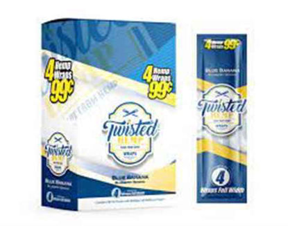 Picture of Twisted Hemp Wrap 4-99c Blue Banana