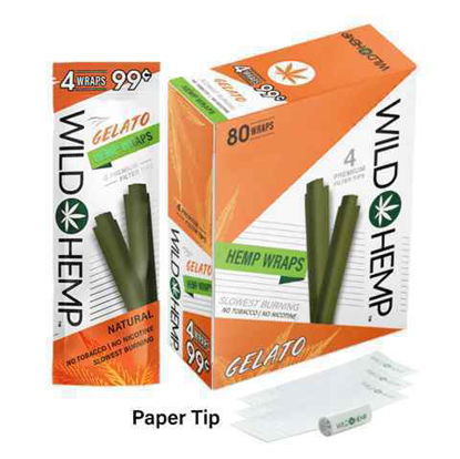 Picture of Wild Hemp Wraps 4pk 99c-Gelato 