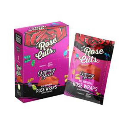 Picture of Rose Cuts Wraps Pink-3pk 15ct-Gummy Bear