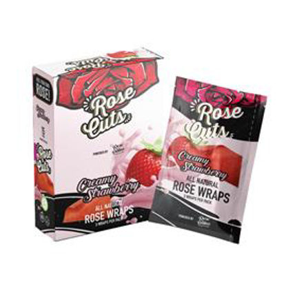 Picture of Rose Cuts Wraps Pink-3pk 15ct-Creamy Strawberry
