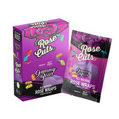 Picture of Rose Cuts Wraps Purple-3pk 15ct-Gummy bear