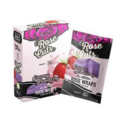 Picture of Rose Cuts Wraps Purple-3pk 15ct-Creamy Strawberry