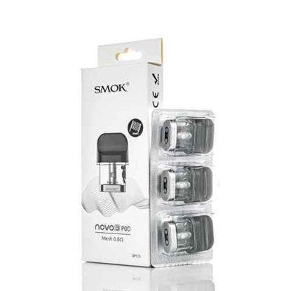Picture of Smok Novo 3 Pod Mesh 0.8ohm 3ct