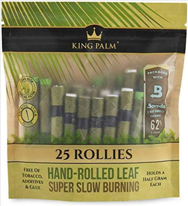 Picture of King Palm Cones Rollie  25pk 8ct
