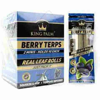 Picture of King Palm Mini 2pk 20ct- Berry