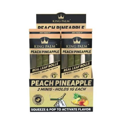 Picture of King Palm Mini 2pk 20ct-Peach Pineapple