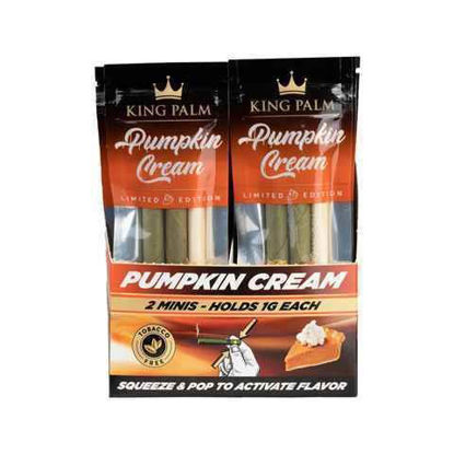 Picture of King Palm Mini 2pk 20ct-Pumpkin Cream
