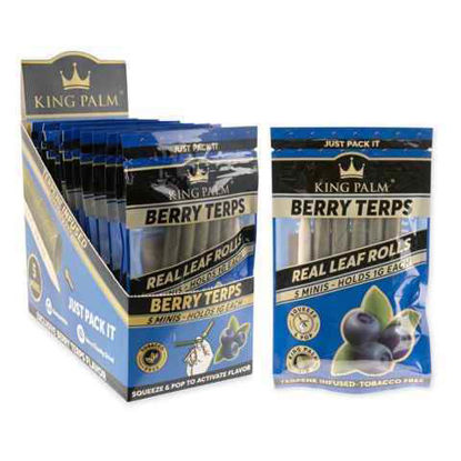 Picture of King Palm Mini 5pk 15ct-Berry