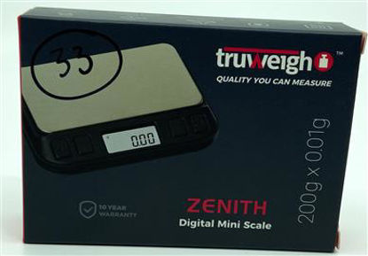 Picture of TruWeigh Zenith Digital Mini 200g x 0.01g-Black