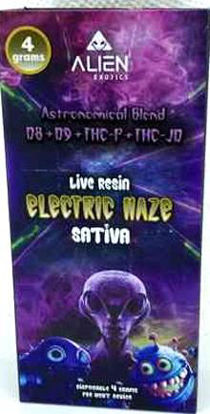 Picture of Alien 4gm Sativa D8 D9 THC P THC JD-Electric Haze
