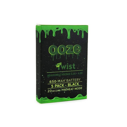 Picture of Battery Ooze - Twist 650 mAh 5Pk