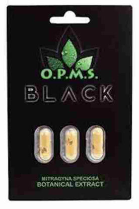 Picture of OPMS Pills Black 3ct - 10pk