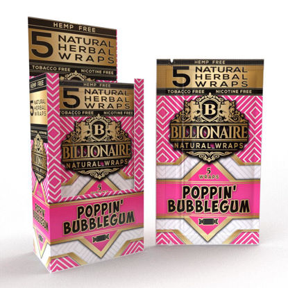 Picture of Billionaire Tea Leaf Herbal Wraps-Poppin Bubblegum