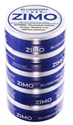 Picture of Zimo Nicotine Pouches 6mg 5ct-Blueberry